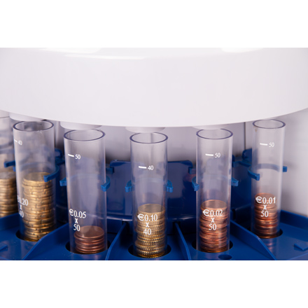 Money Scale Coin tube system AS 1 for M3 EUR